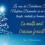 Ion Răcăreanu, Primarul Comunei Brădeşti, vă urează Sărbători Fericite!